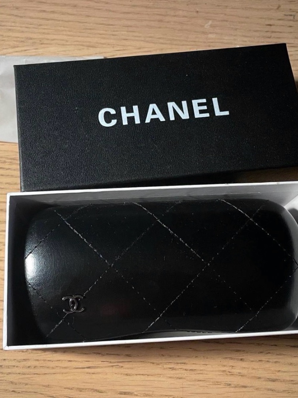 CHANEL Translucent Gray Round Women's Optical Glasses - Picture 5 of 6